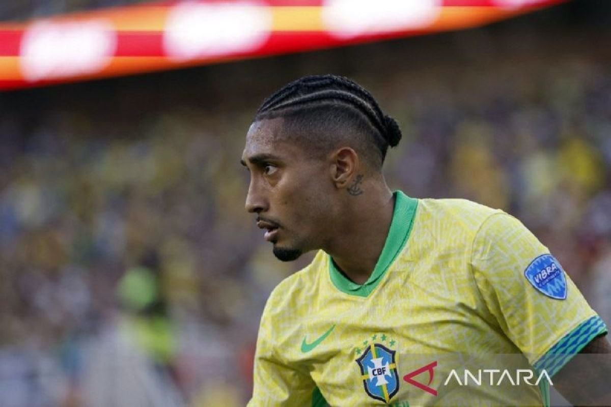 Raphinha Yakin Akan Cetak Gol Melawan Timnas Argentina