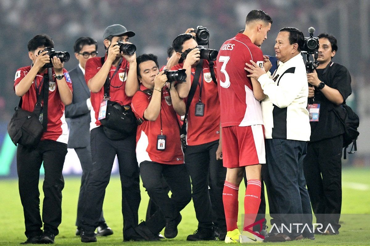 Prabowo Berterima Kasih: Timnas Menang atas China, Insha Allah Menuju Piala Dunia