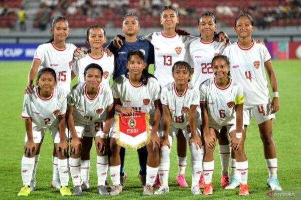 Indonesia Bergabung di Grup C Kualifikasi Piala Asia U-17 Wanita 2026